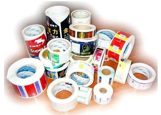 Waterproof Printable Adhesive Labels , Color Printed PVC Plastic Sticker Sheet