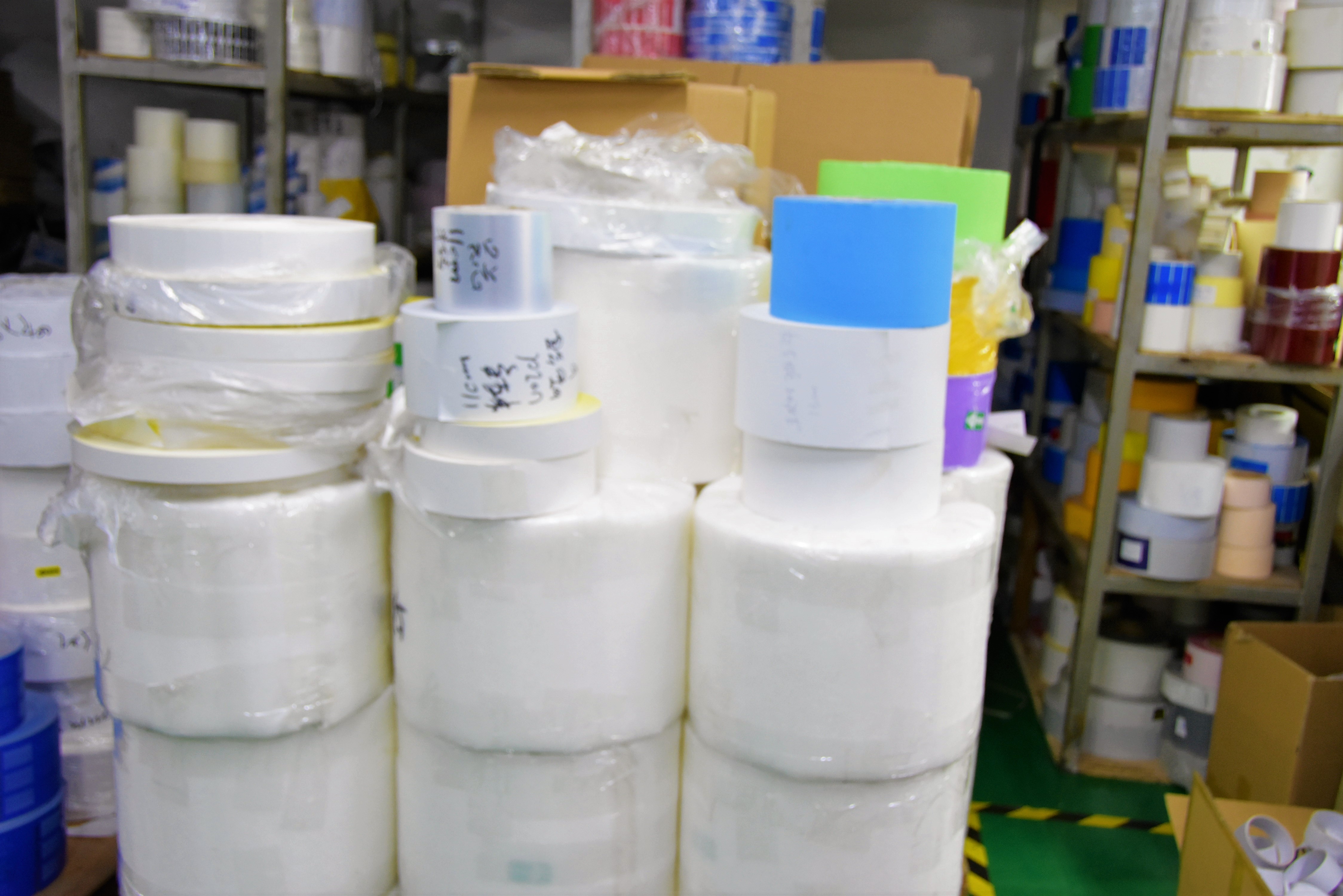 Heat sensitive customizable PVC material printable tamper evident