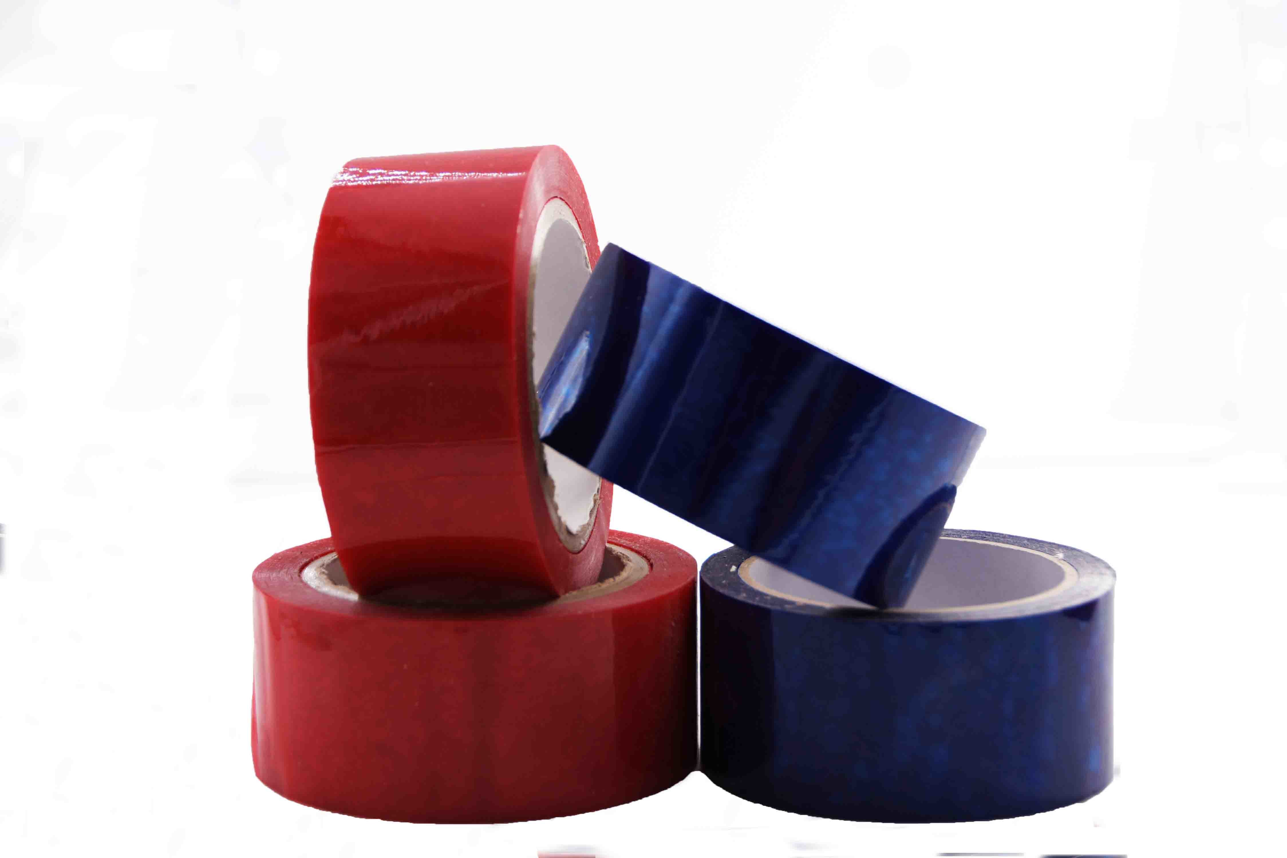 Custom Blue Anti Counterfeit Tamper Seal Tape Evident Security