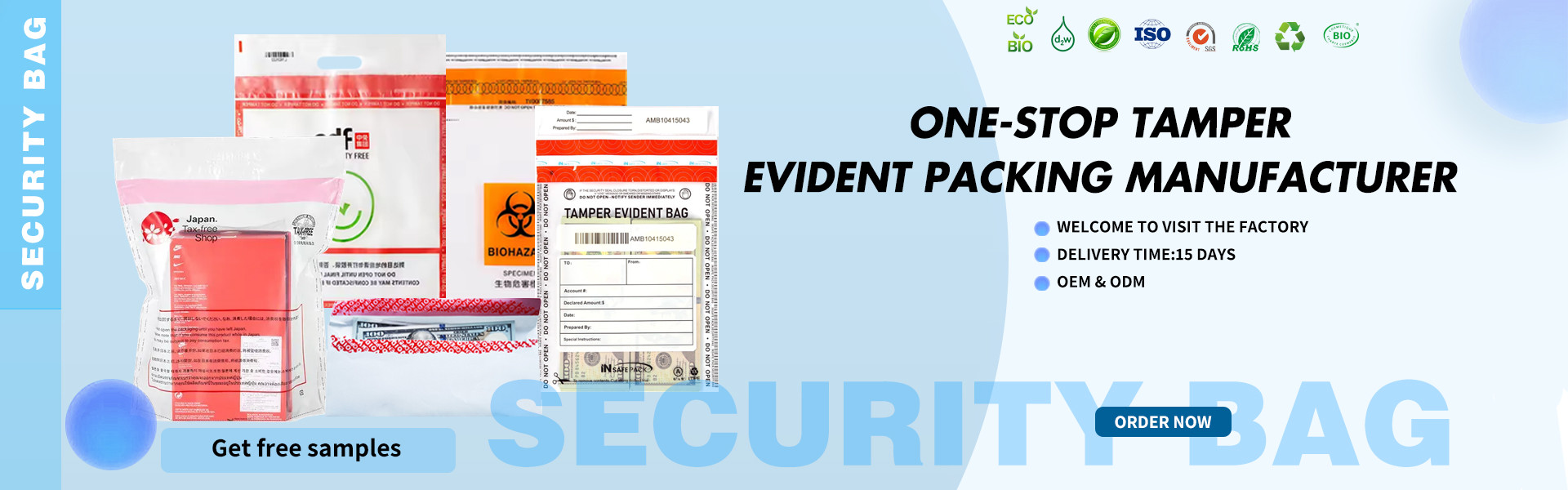 Quality Printable Security Labels Non Residue Security Labels factory