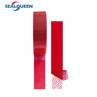 Level 2 Self Seal Hot Melt Security Sealing Tape For Courier Pe Bag Custom Logo