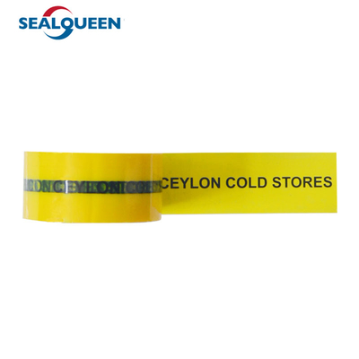 Good Adhesive Void Open Security Tamper Evident Sealing Tape For Carton Box