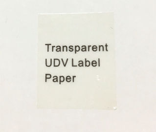 Transparent Printable Hologram Stickers / Destructible Vinyl Labels