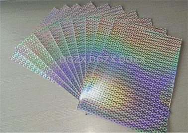 Ultra 3d Hologram Stickers No Discoloration With Customized Holographic
