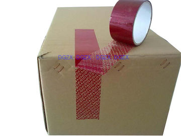 Total Transfer Tamper Evident Seal Custom Open Void Security Adhesive Tape