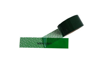 Carton Sealing Tamper Evident Security Seal Tape With Serial Number