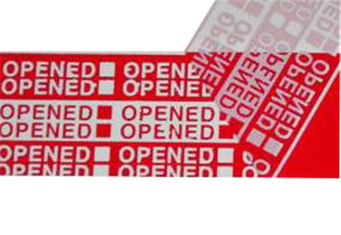 Custom Printed Tamper Evident Carton Box Sealing Tape Void Open