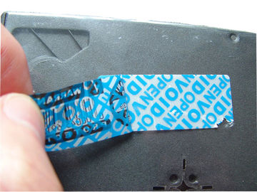 Anti Tamper Labels / Security Void Tape With Harmless PET Material