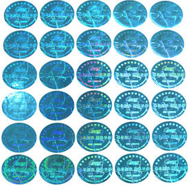 Original Hologram Security Stickers / Anti - Counterfeiting Sticker