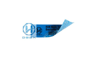 Non Residue Anti Counterfeit Sticker / Custom Hologram Stickers Material