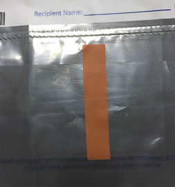 Special Glue Tamper Evident Labels / Security Seal Labels For Zip Lock Bag