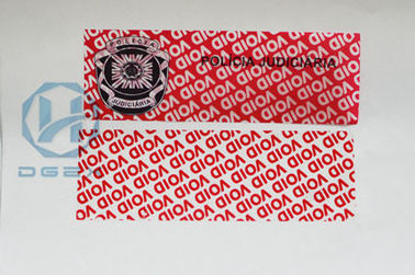 Waterproof Security Void Open Seal Label Sticker Total Transfer Evident Label