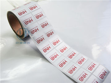 Gloosy Silver Printed Packing Tape Duty - Free Label For Industrial