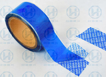 Custom Logo Tamper Evident Packing Security Tape Tamper Proof Warranty Seal Tape