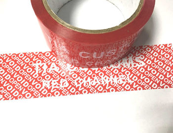 Multifunction Tamper Seal Tape With Environmental Protection Material Foe Packing Valued