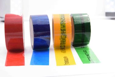 Void Open Tamper Evident Sticker Tape Warranty Sealing Tape For Packing
