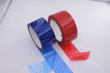 Void Open Warranty Sealing Tape Waterproof Tamper Evident Security Tape For Packing