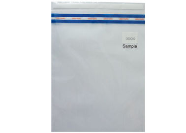 Plastic Tamper Evident Bag Document Bank Deposit Cash Security Bag Custom