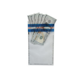 Custom Thickness Tamper Proof Evidence Bags With Hot Melt Adhesive Security Seal Tape