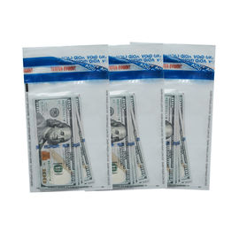 Custom Thickness Tamper Proof Evidence Bags With Hot Melt Adhesive Security Seal Tape