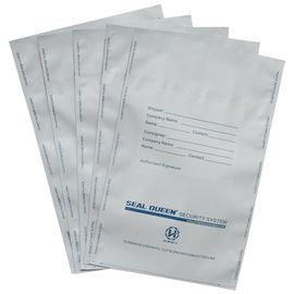 LDPE HDPE Customized Logo Tamper Evident Delivery Bags High Security Level