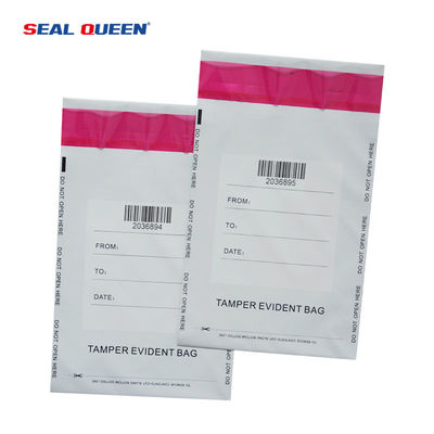 LDPE Security Bag Custom Design Deposit Packing Tamper Evident Bag