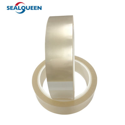 PET Transparent Easy Tear Packaging Tape Single Sided Adhesive Waterproof