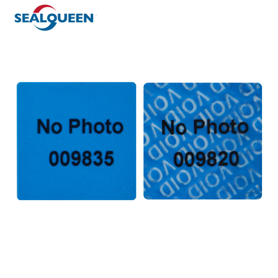 Mobile Phone Camera Security Label Non Transfer Void Open Tamper Evident Label