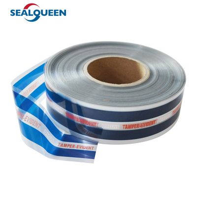 Level 4 Hot Melt Seal Tape Void Tamper Evident Security Tape For Courier Bag
