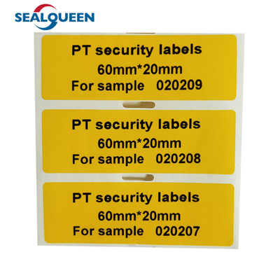 Void Opened Tamper Proof Seal Label None Transfer Security Seal Label Stickers