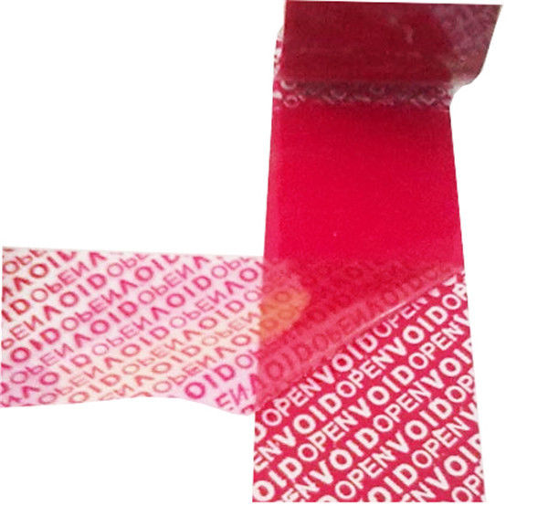 Custom Tamper Evident Tape Tamper Proof Seal Stickers for Packaging