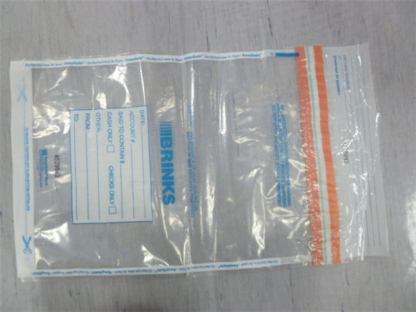 Tamper Evident Self Adhesive Bag Plastic Security Deposit Money Bag