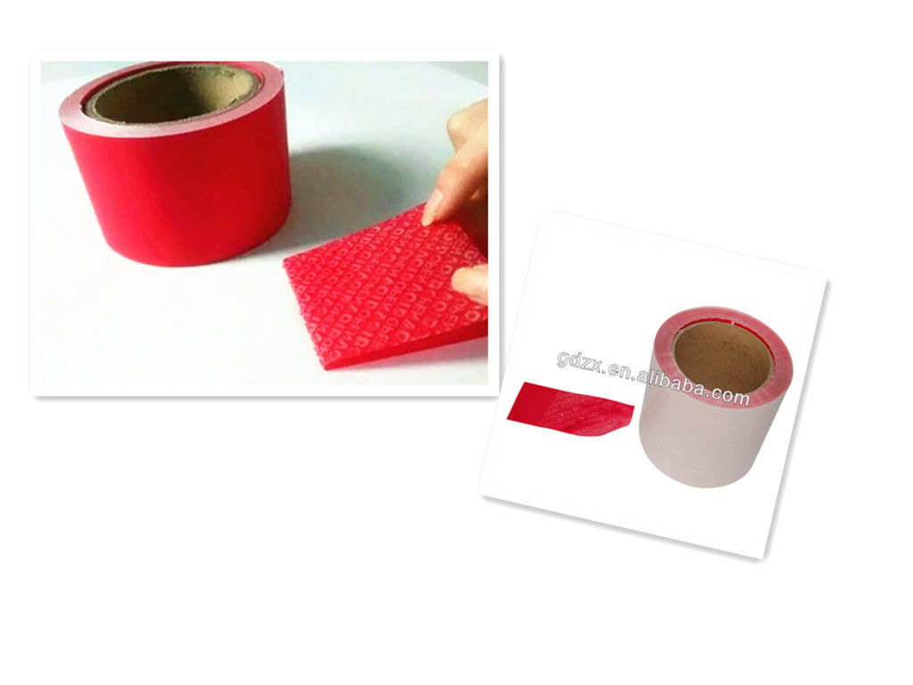 Heat sensitive customizable PVC material printable tamper evident shrink bands with logo