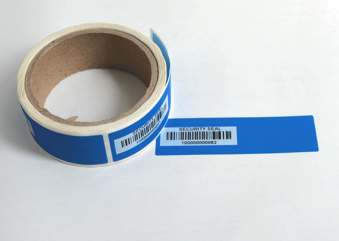 Dark Object Non Residue Security Labels Barcode Easy Read Printing