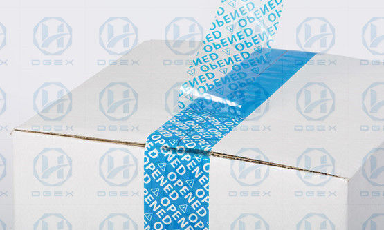 VOID Tamper Seal Tape For Carton Sealing , Protecting Your Valued Goods During Shipment