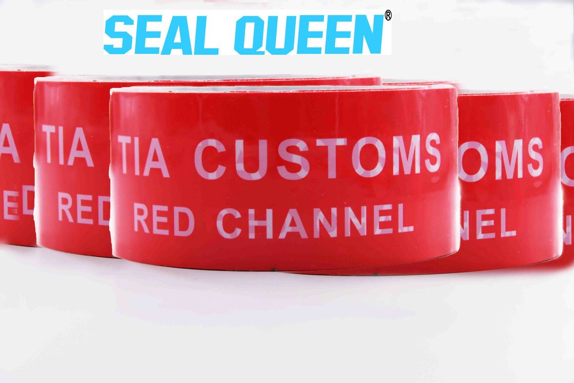 Red Tamper Evident Sealing Warranty VOID OPEN Tape Transfer Security Seal Tape
