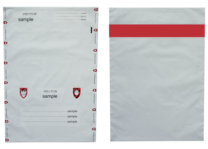 Durable Secure Tamper Evident Bag / Bank Security Bags ISO 9001