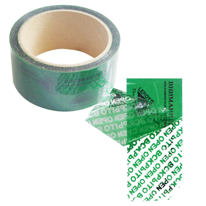 Custom Logo Tamper Evident Security Tape Void Warranty Packaging Tape