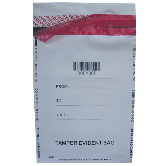 LDPE Security Tamper Evident Bag Printing Envelope Tamper Security Courier Bag China Factory SEALQUEEN