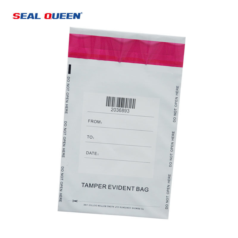 SEALQUEEN Security Tamper Evident Deposit Bank Bag SGS Certificate