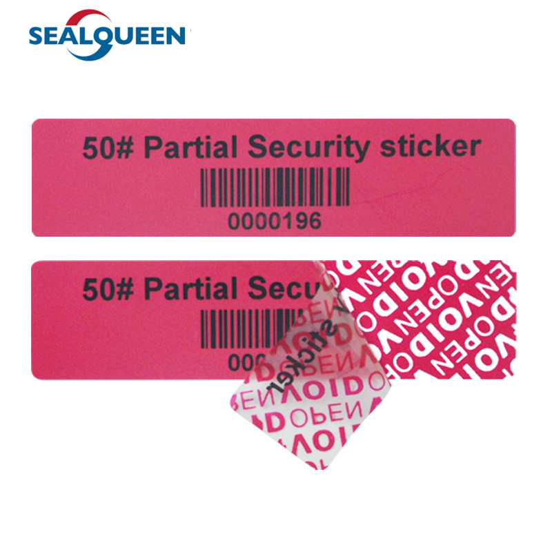Tamper Evident Label Sticker Custom Design Printed Tamper Proof